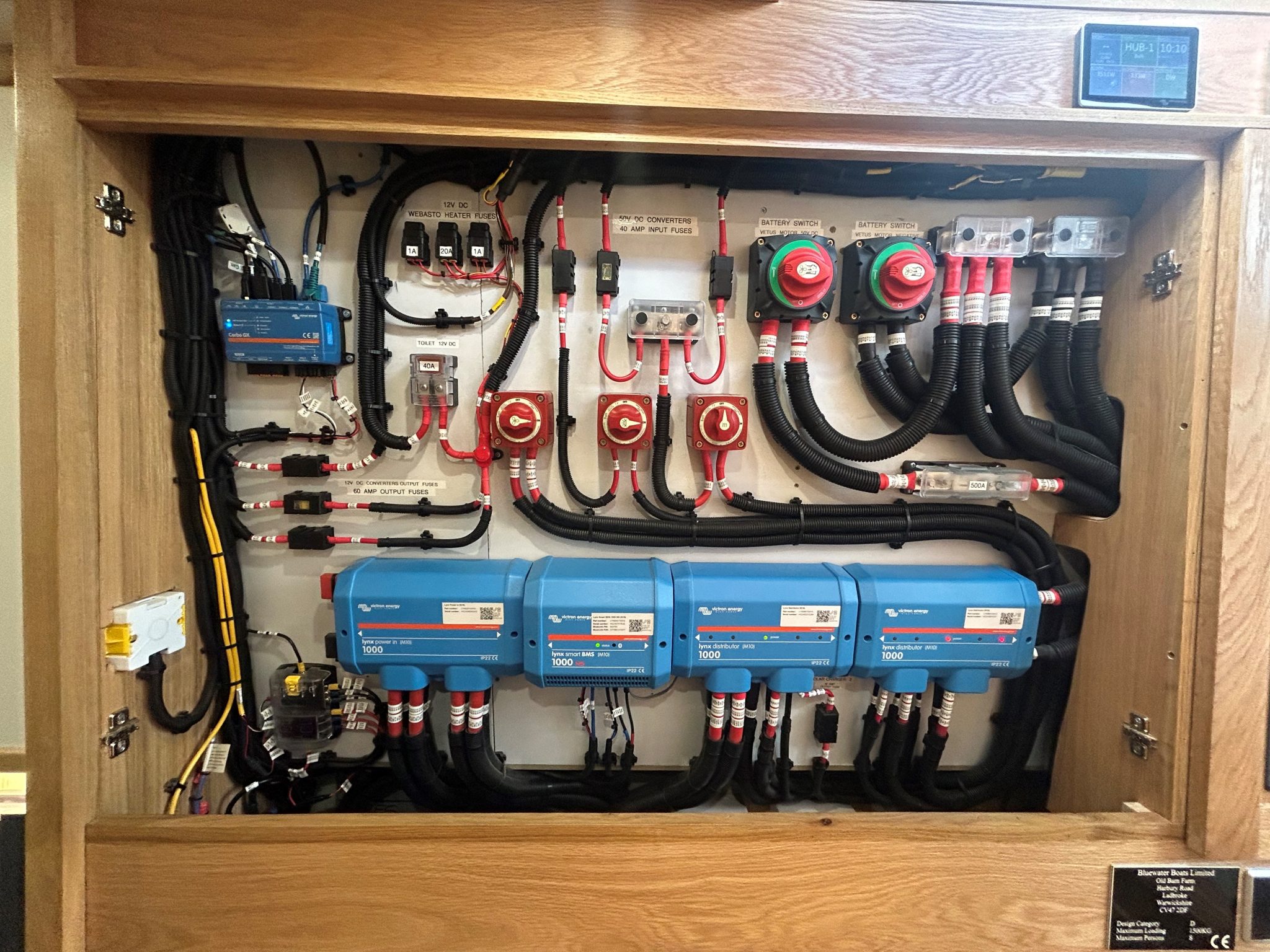 Bluewater electric propulsion narrowboat