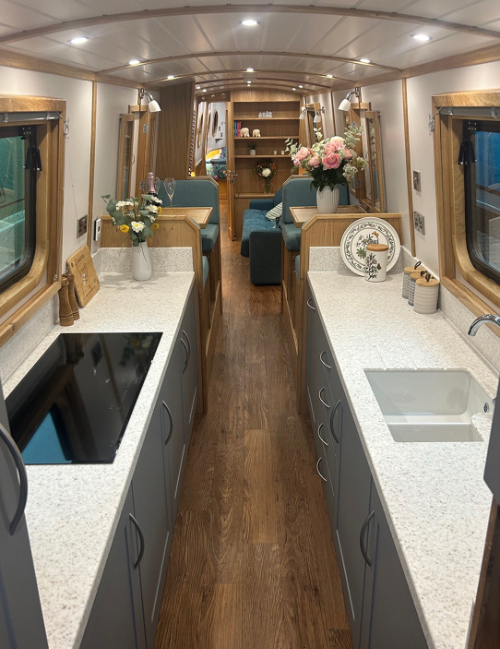 true blue interior